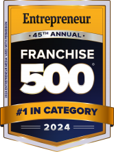 Entrepreneur Franchise 500 #1 in Category